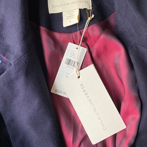 Anthropologie Child of the Universe Heart Blazer 6 - Picture 6 of 6